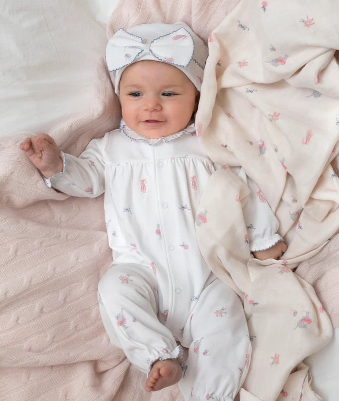 Ballerina Gia Overall  White