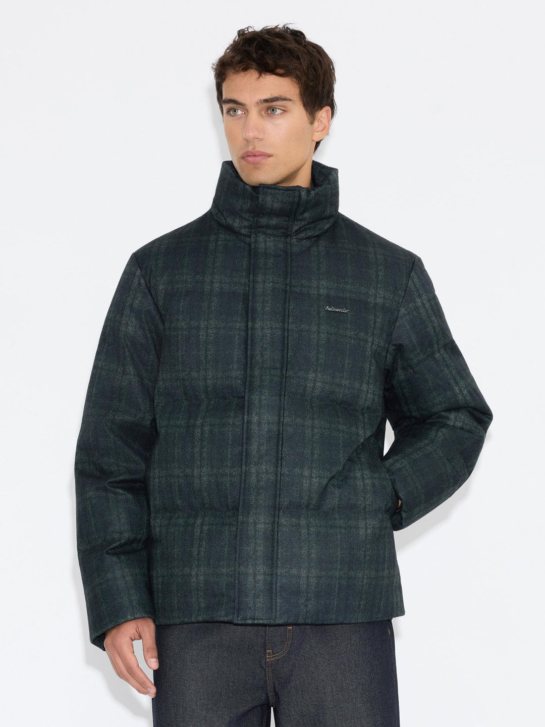 Selmer Heritage Down Jkt Blue Check