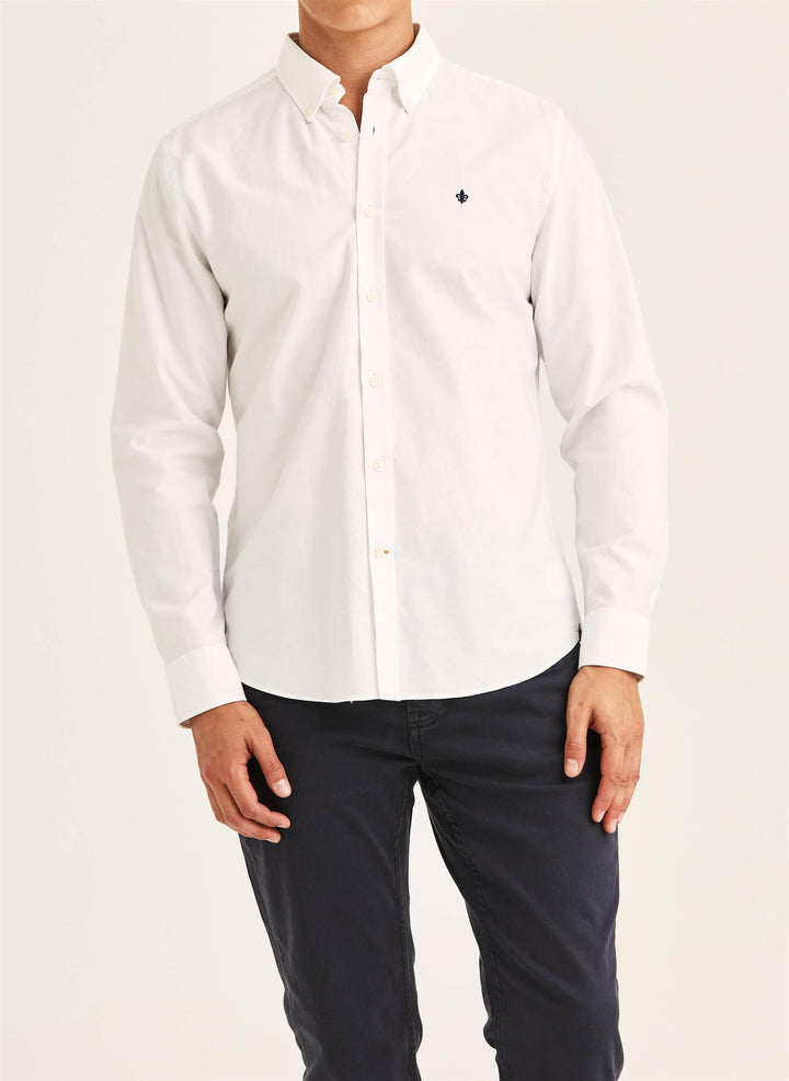 OXFORD BUTTON DOWN  White