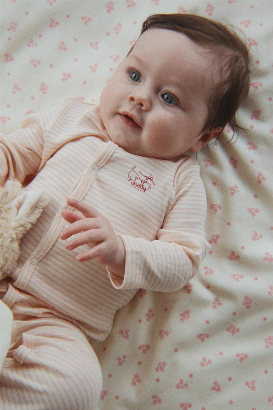 FIO ONESIE OCS  Tea Stripe Cameo