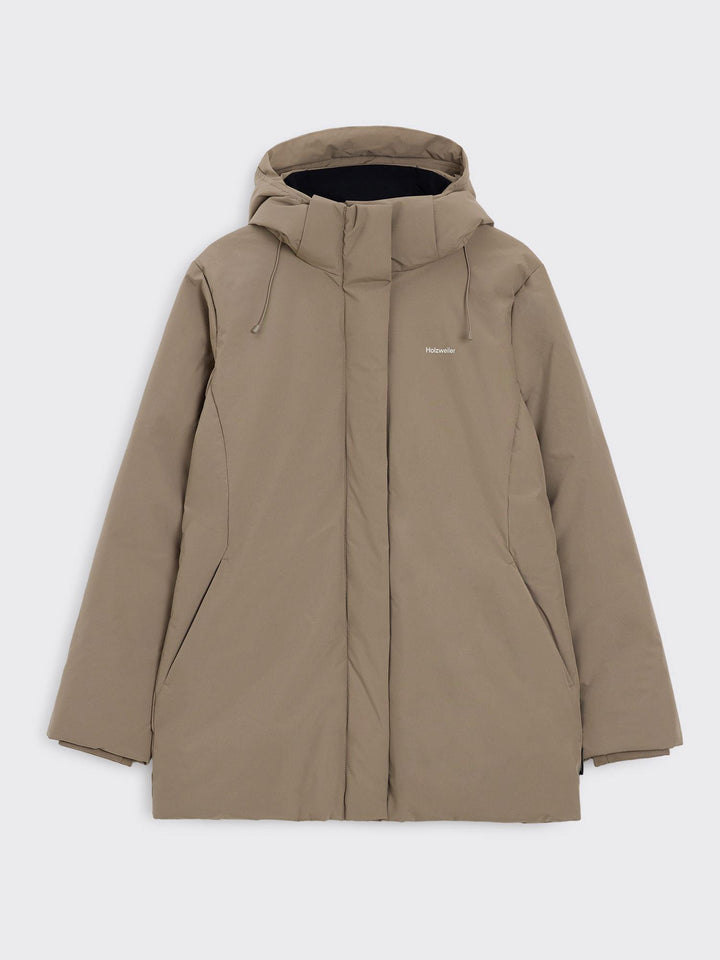 Loen Lt Down Coat  Dk Sand