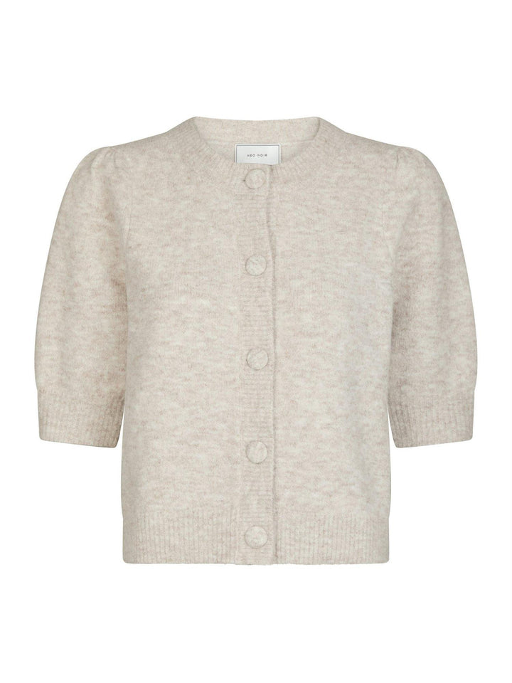 Trudy Knit Cardigan  Beige Melange