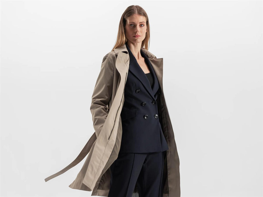 Skylar trench coat  Desert