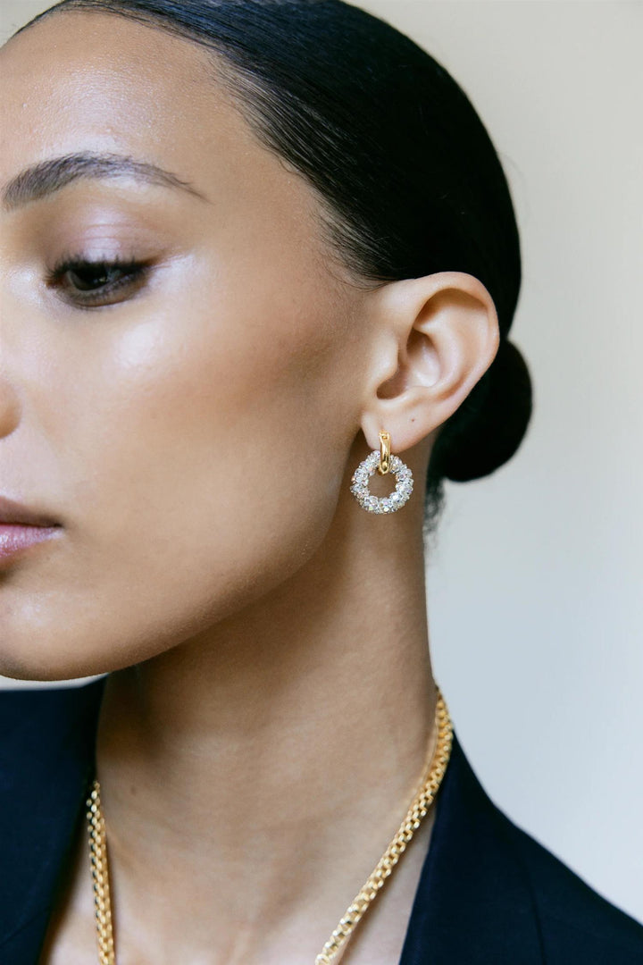 TINY CREOLES  Silver