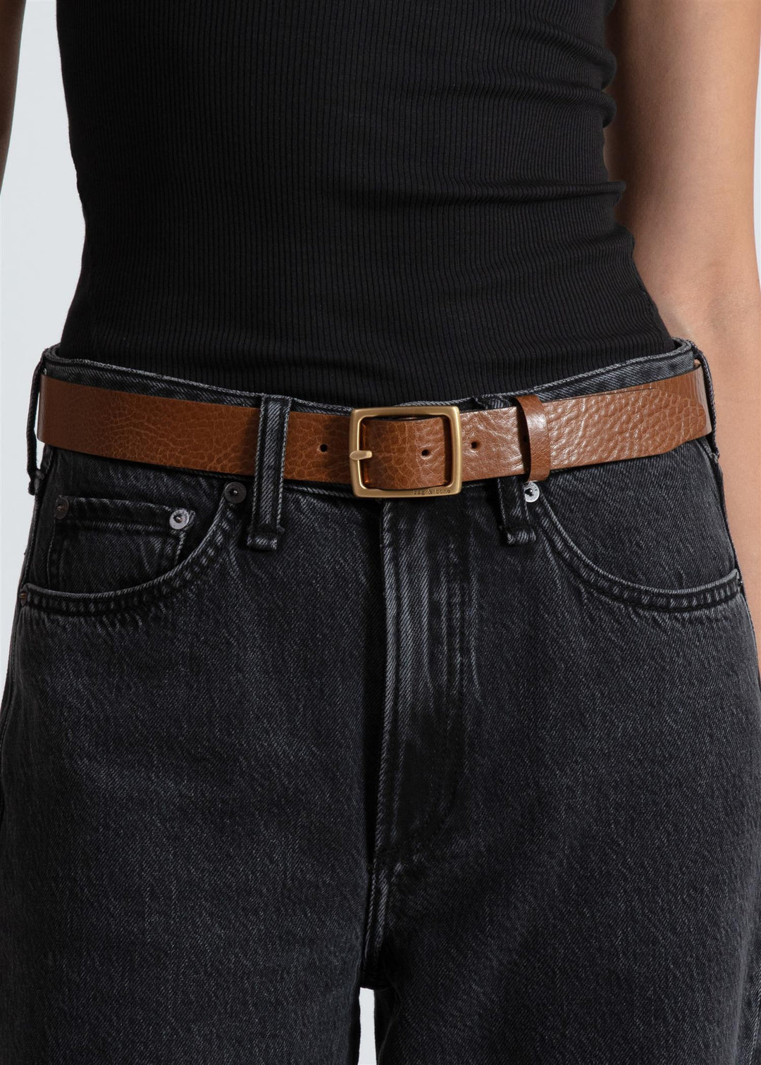 BOYFRIEND BELT  Chestnut