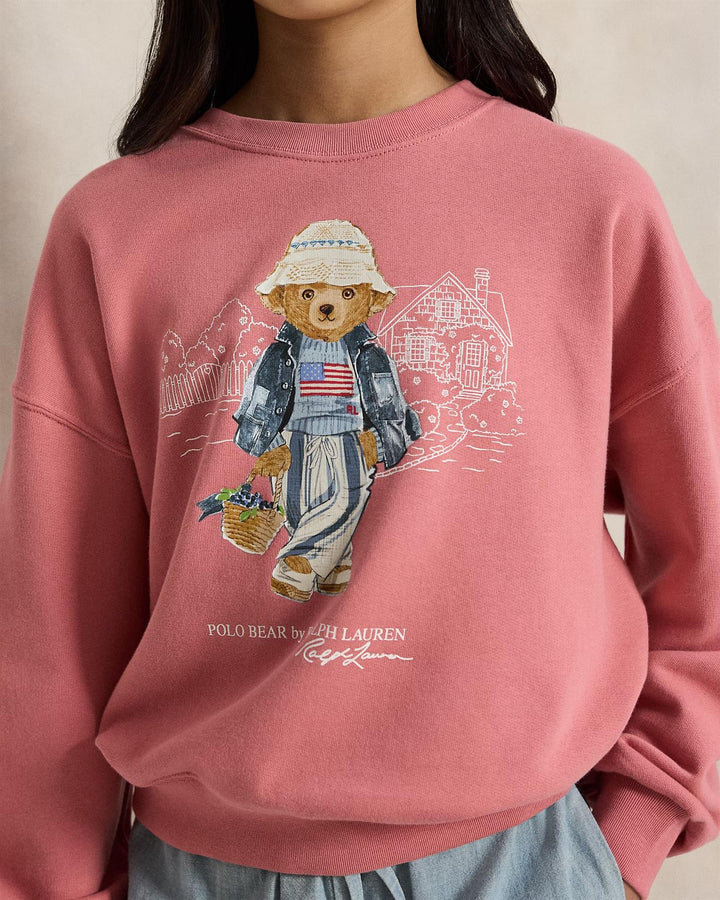 KNIT-PULLOVER-SWEATSHIRT  Pink