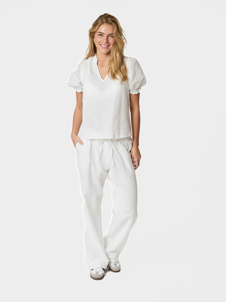 Sonar Linen Pants  White