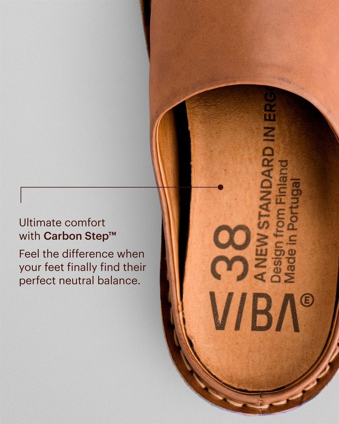 Roma leather  Cognac Brown