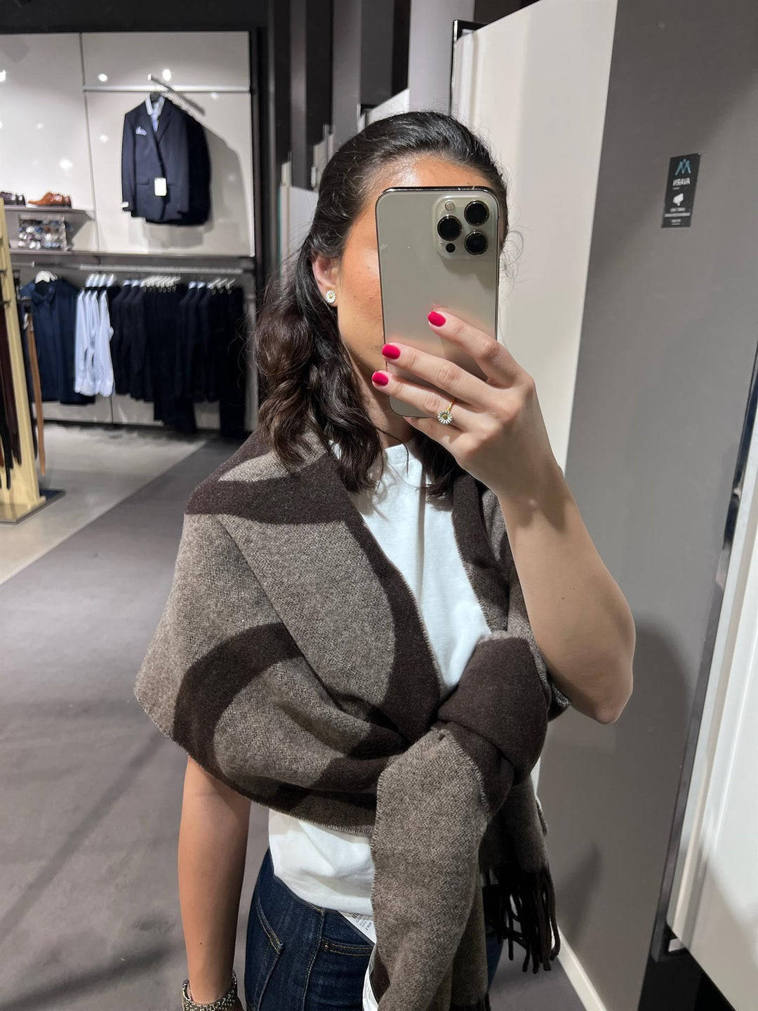 Lala Scarf 4  Brown
