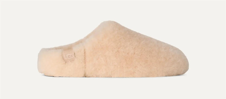 W Elea Fluffed Slip-On  Natural