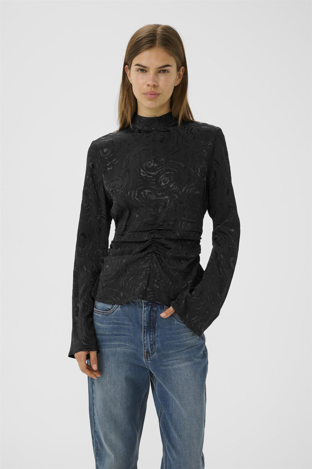Gzrosia Blouse  Black
