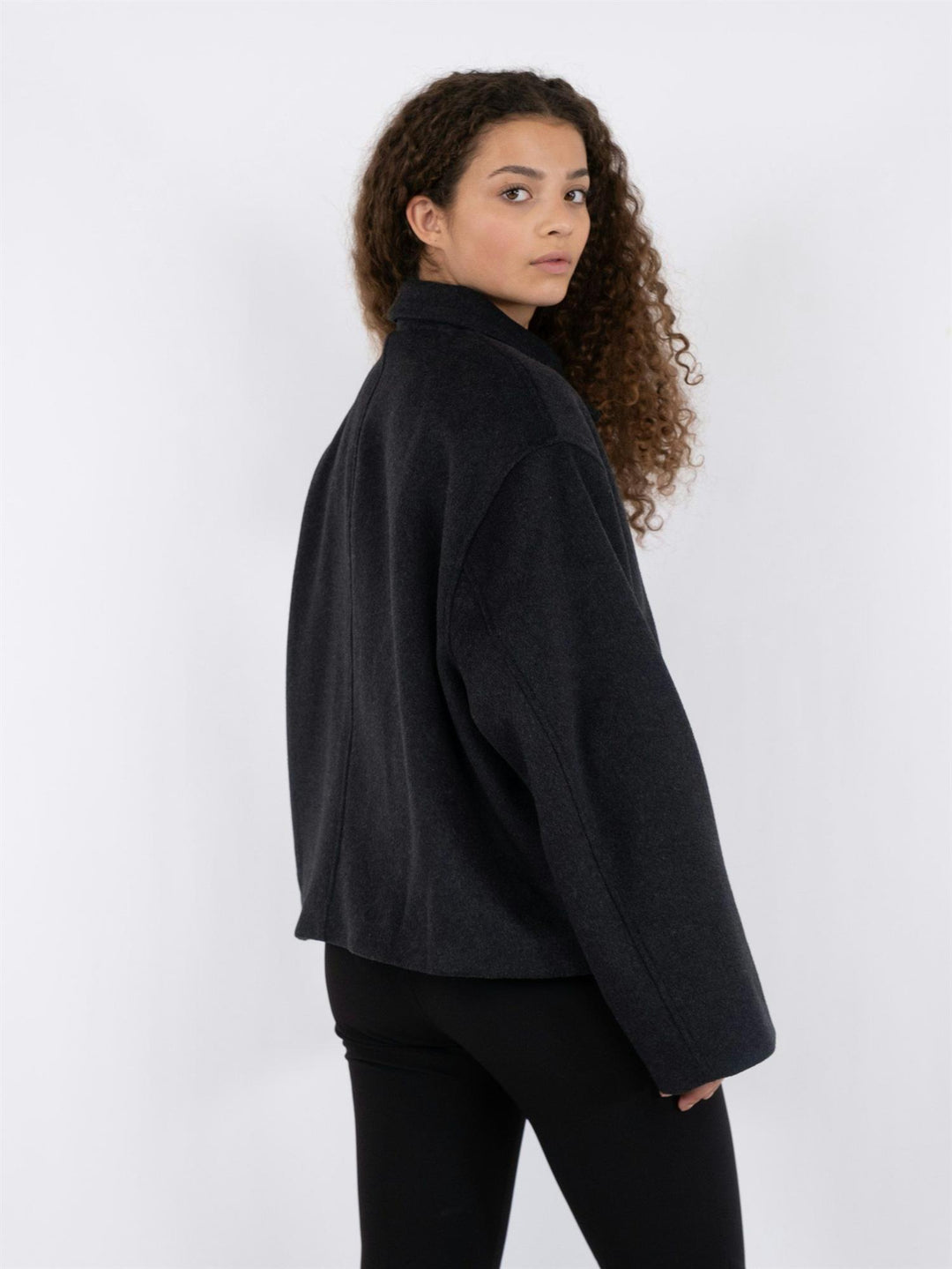 Hamra Wool Jacket  Antracit