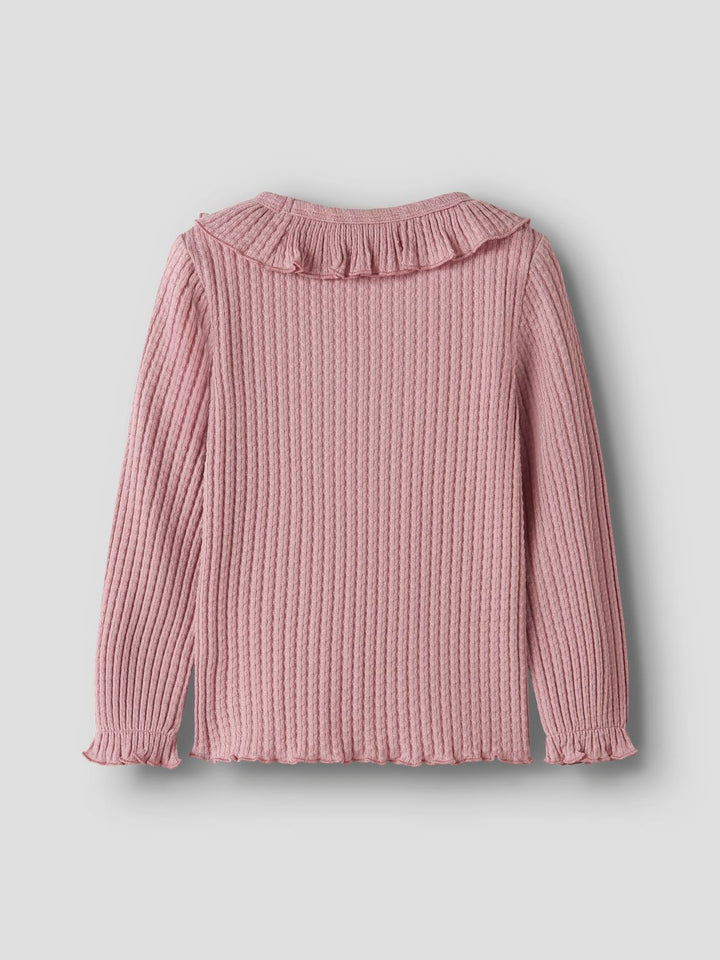 Kelsa Ls Slim Top  Mellomlilla