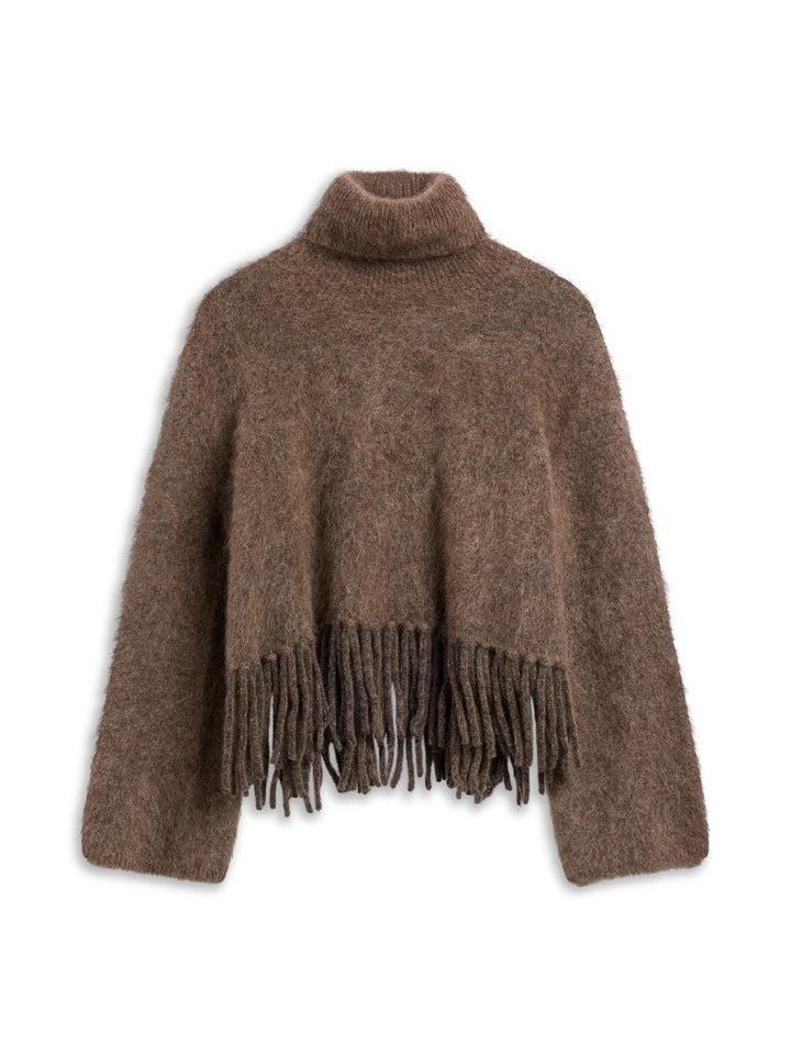 Milena Chunky Sweater  Brown