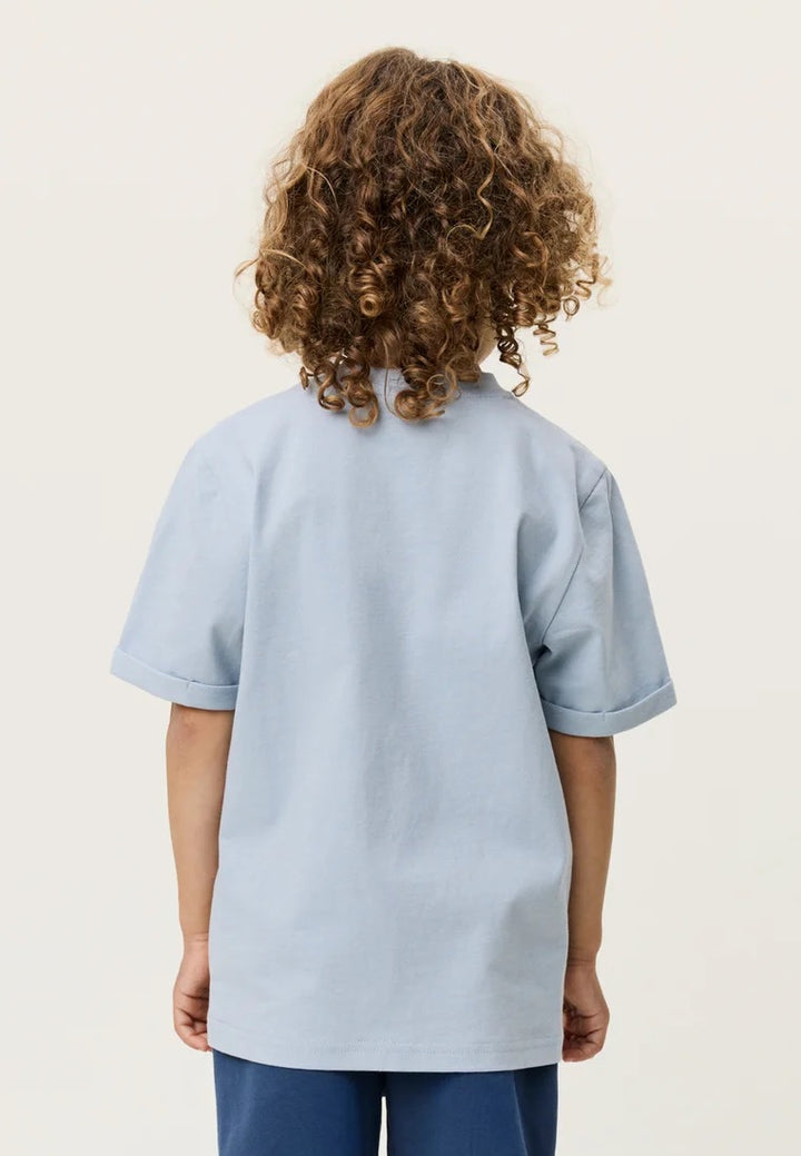 Norregaard Contrast T-Shirt KIDS  Blue Fog