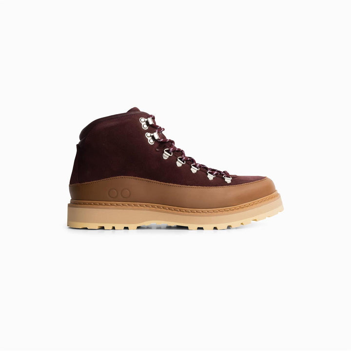Core Cap Suede  Cognac Wine