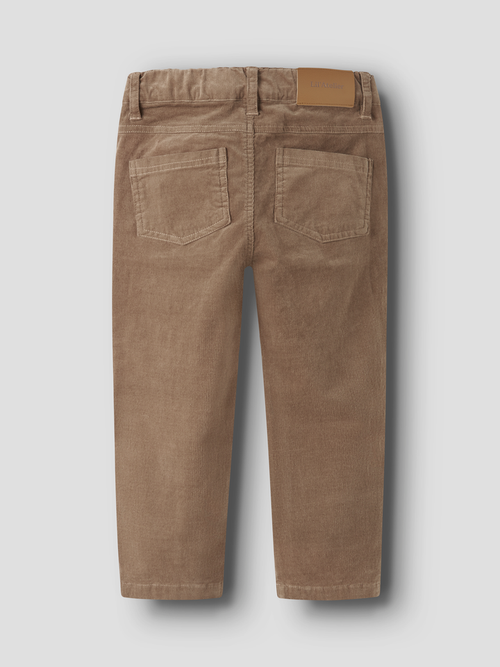 NMMRYANSOMBA CORD PANT 7766-SO LIL  Lysebrun