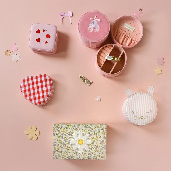 SWEET HEARTS SEQUARE JEWELLERY BOX