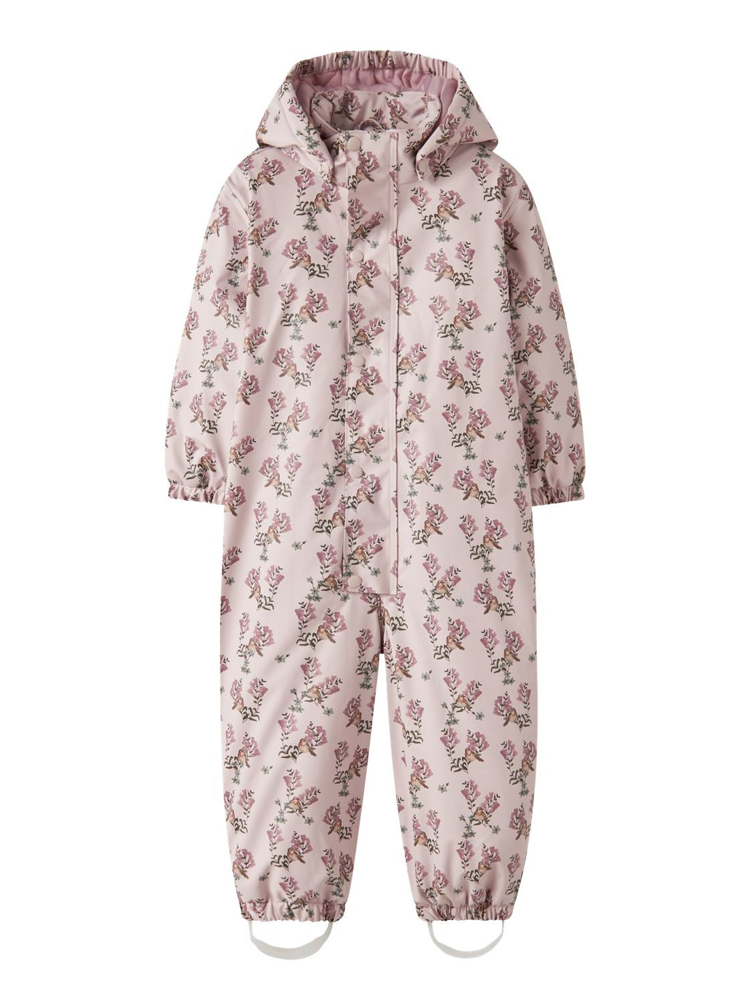Ladry10 Pad Snowsuit Aop Fo  Lyselilla