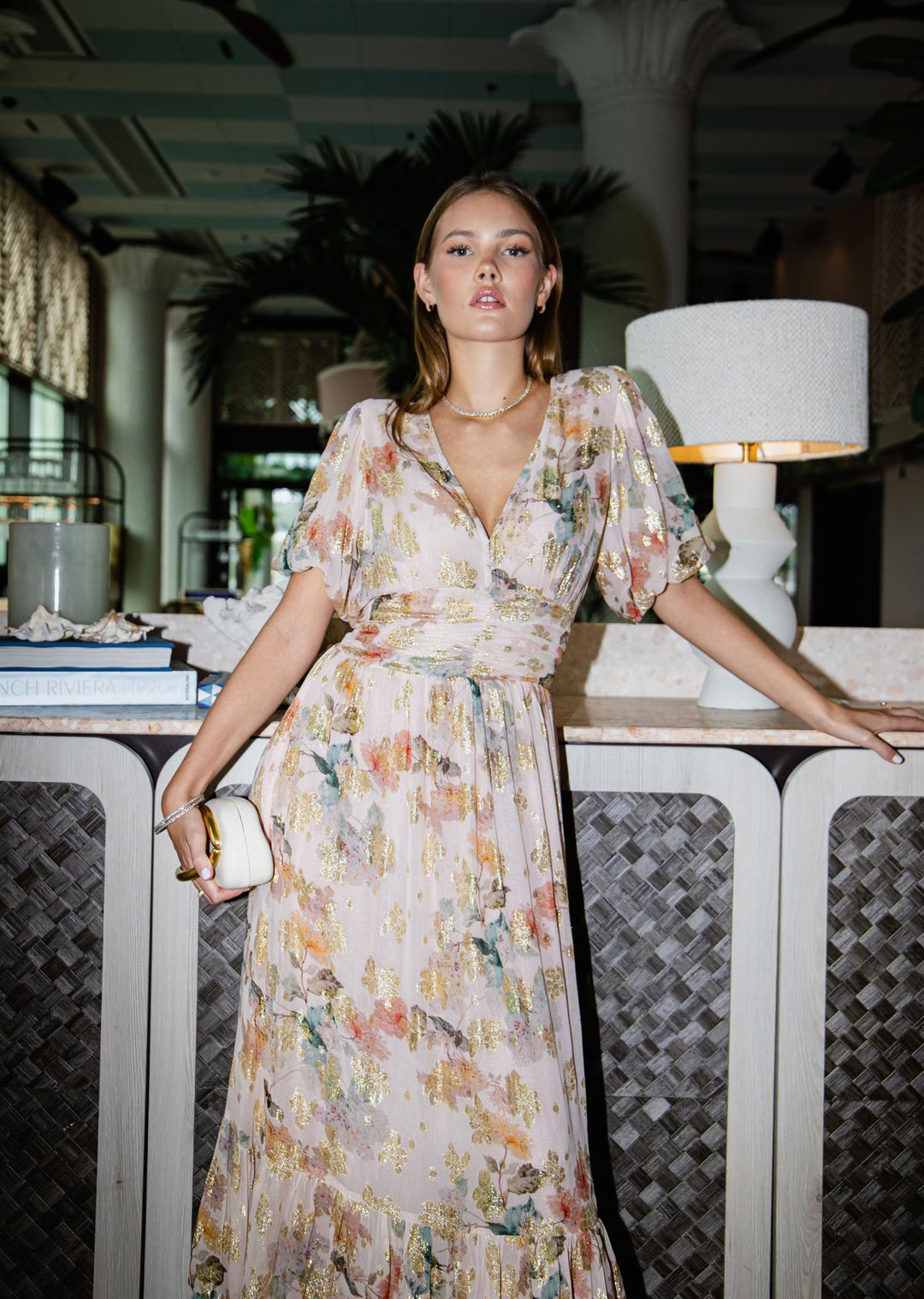Leonora Dress Shimmering Garden  Shimmering Garden
