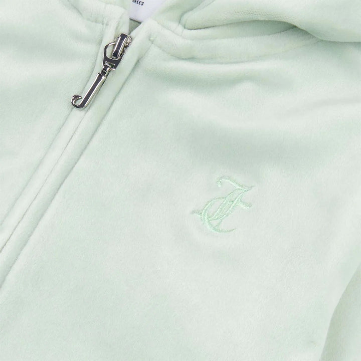 EMBRO VELOUR ZIP HOODIE  Surf Spray