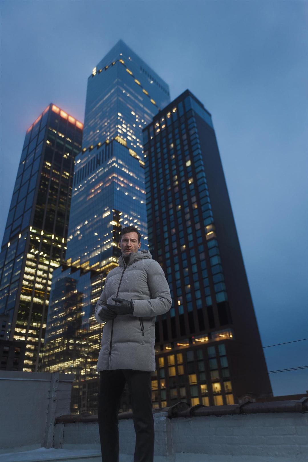 Titan Parka  Grey Melange