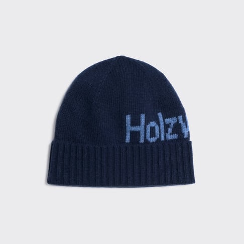 Haza Logo Beanie  Blue Mix