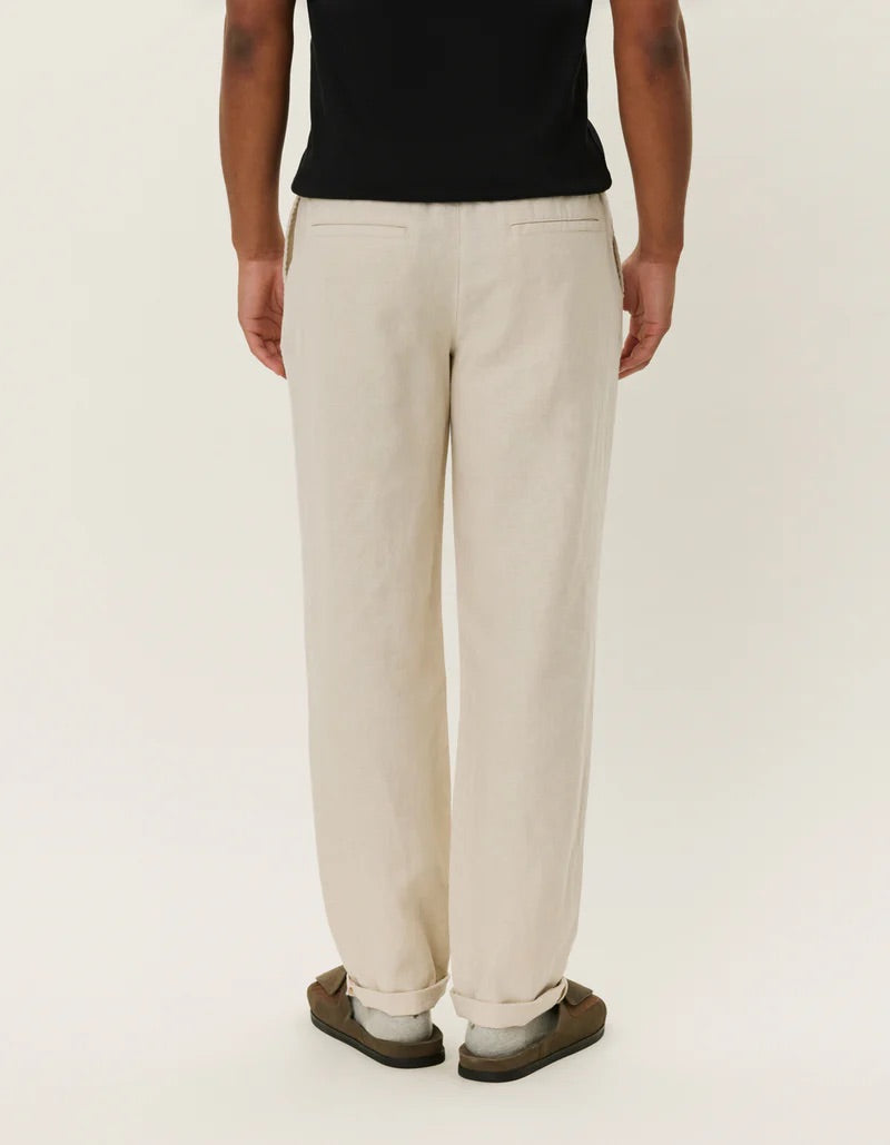 Patrick Linen Pants  Light Sand