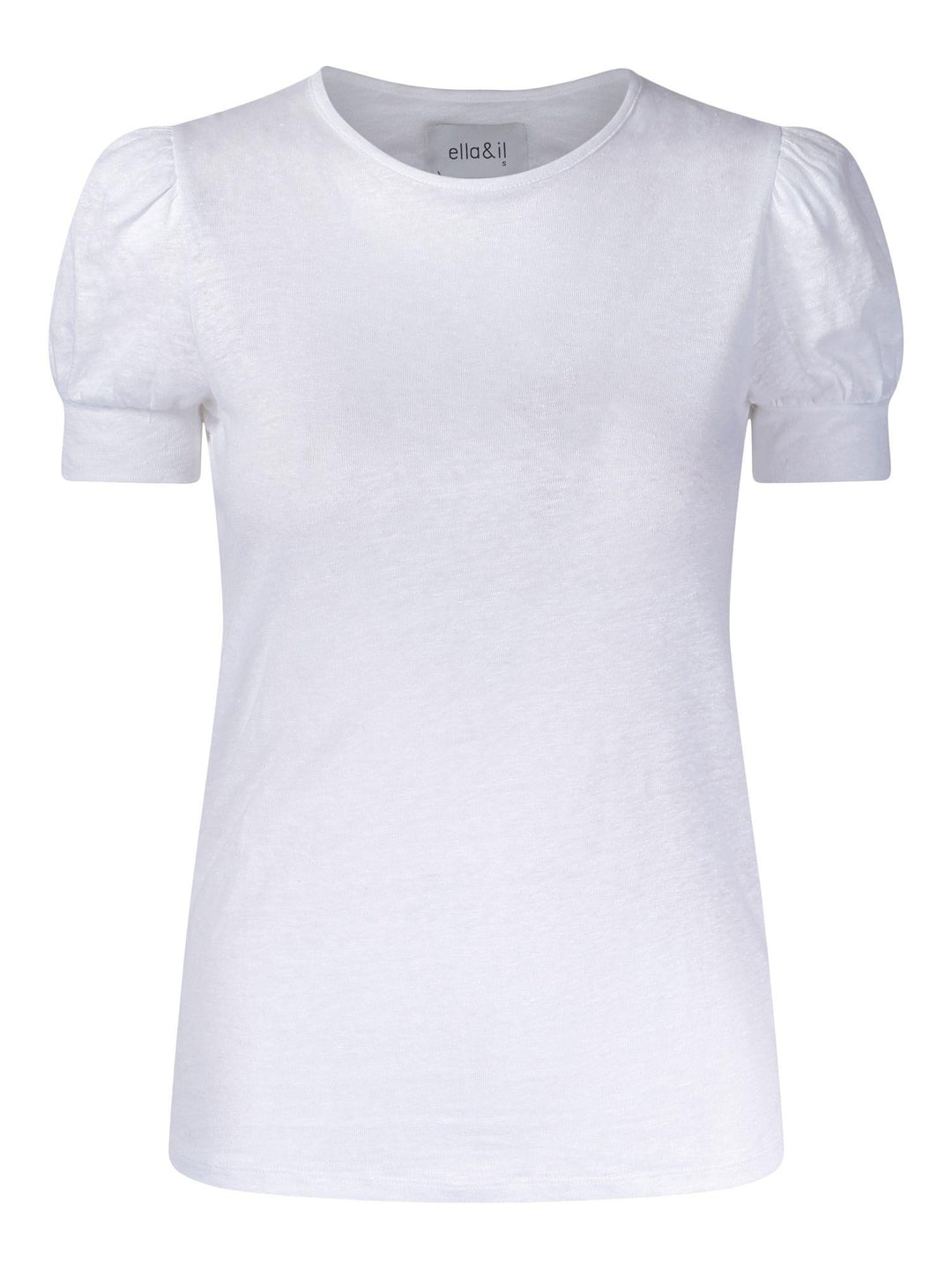 Madeleine linen tee  White