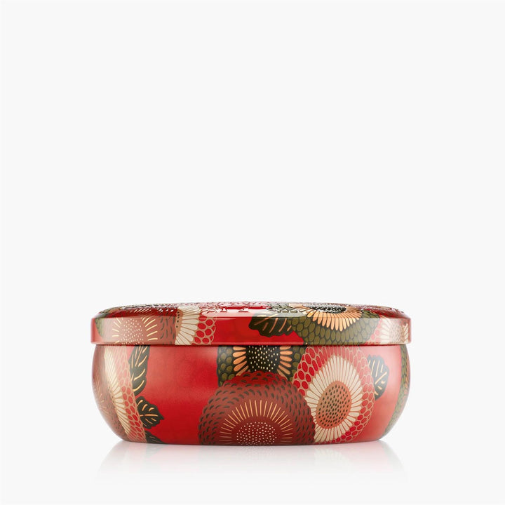 3-WICK TIN CANDLE 40 TIM  Tomato Trellis
