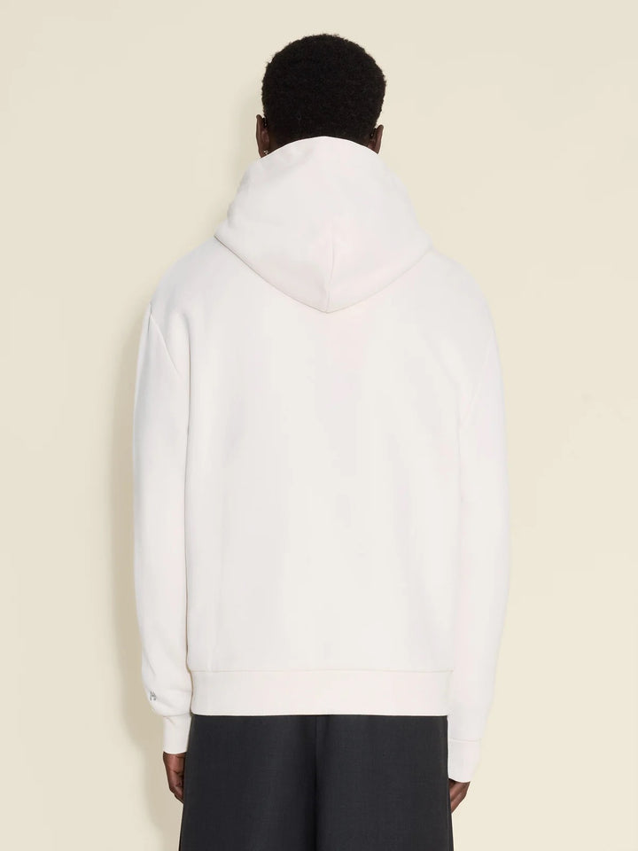 M Regular Zip Hoodie  Ecru