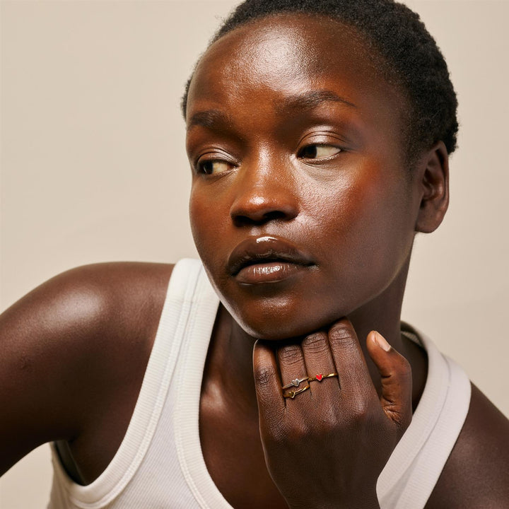 Ring, Amore  925S/Gp