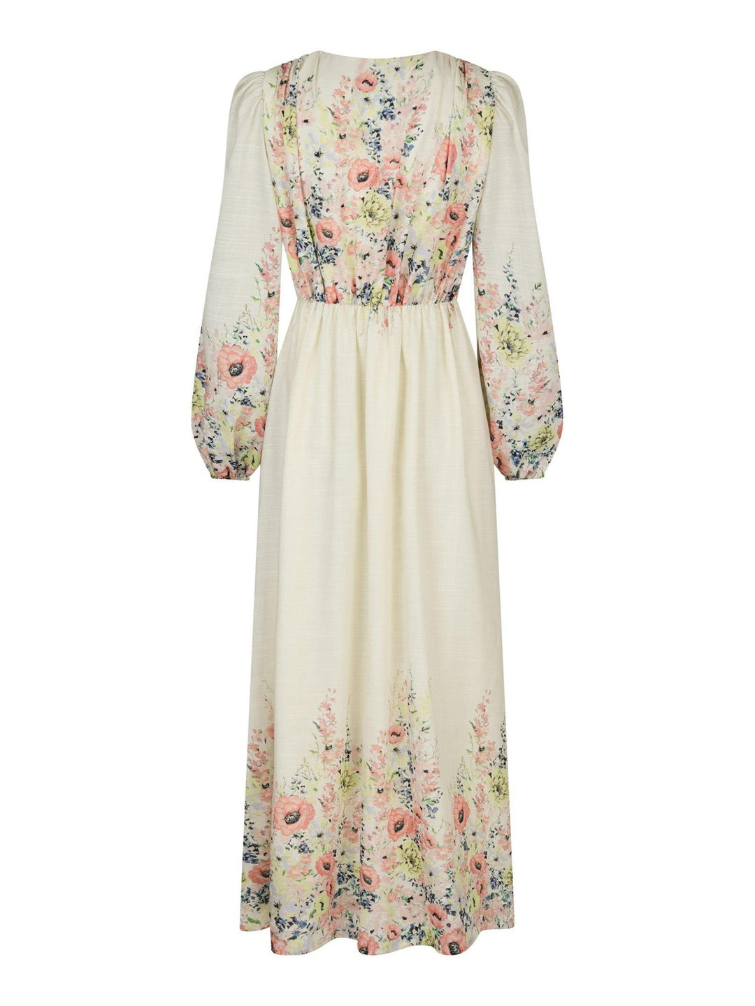 SILFI FLOWER PRINT DRESS  Creme
