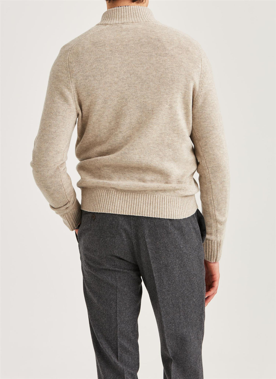 New Hertford Half Zip  Khaki