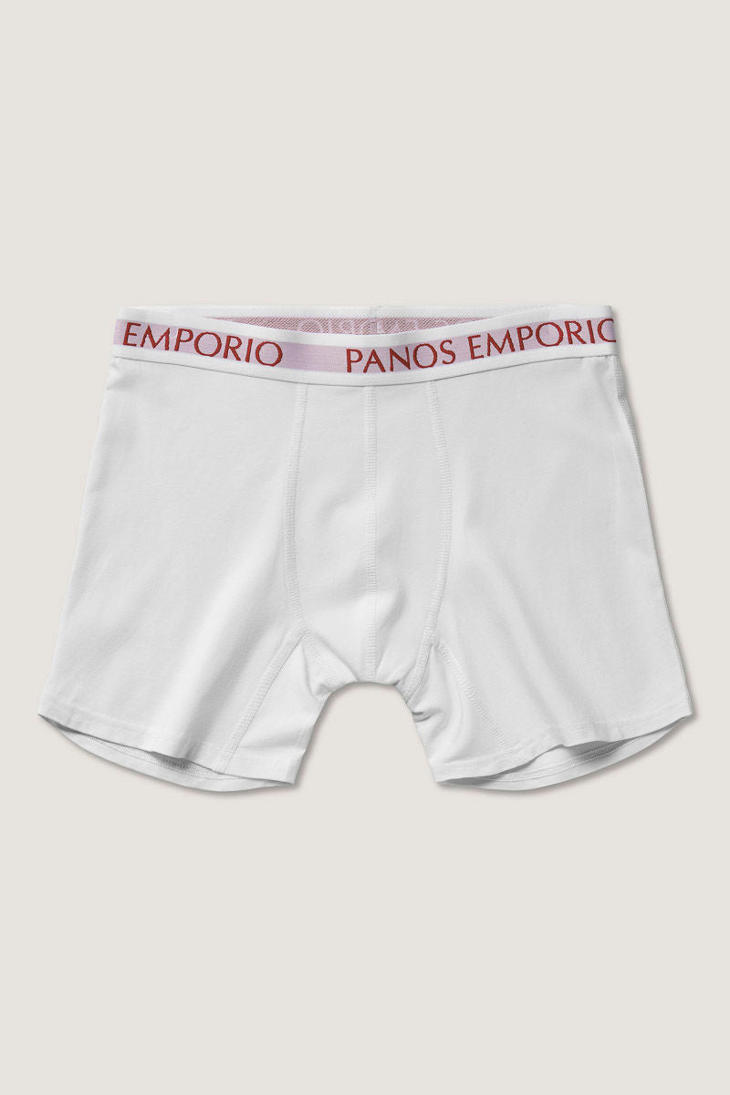 3pk Base Bamboo Boxer  White/White/White