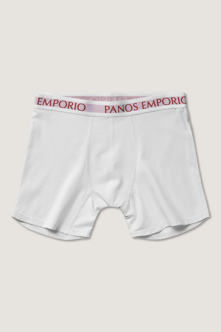 3pk Base Bamboo Boxer  White/White/White
