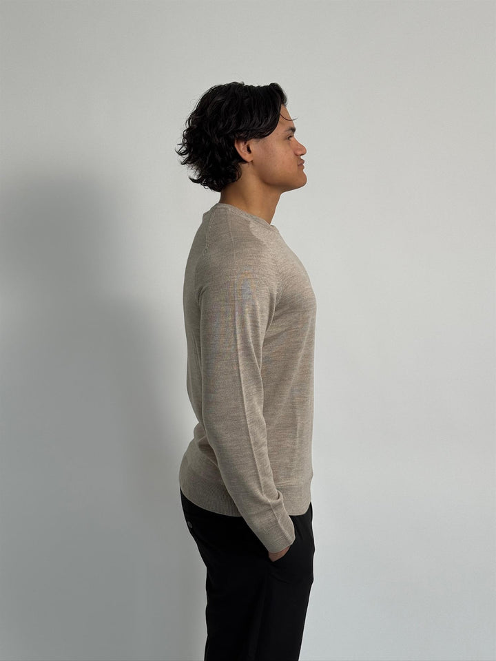 MERINO ONECK  Khaki