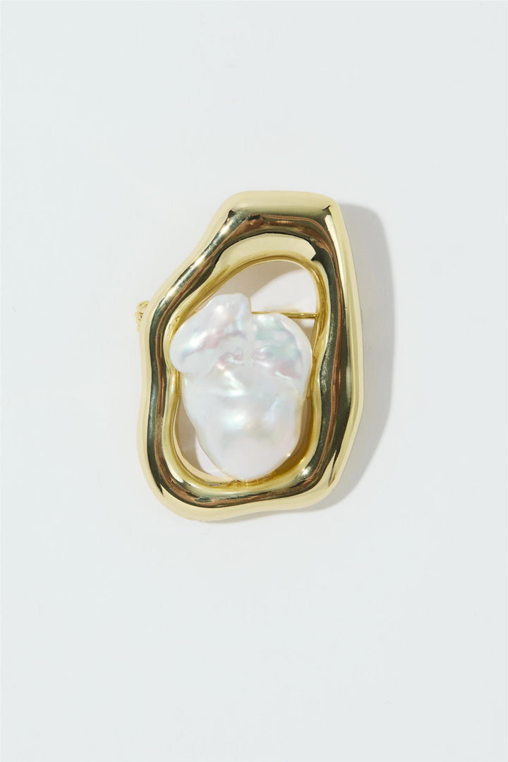 Rina Brooch  Gold