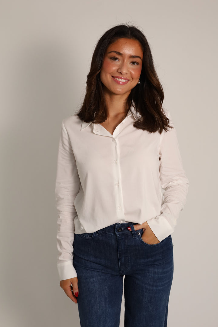 Milly np shirt 9942 Clear Cream