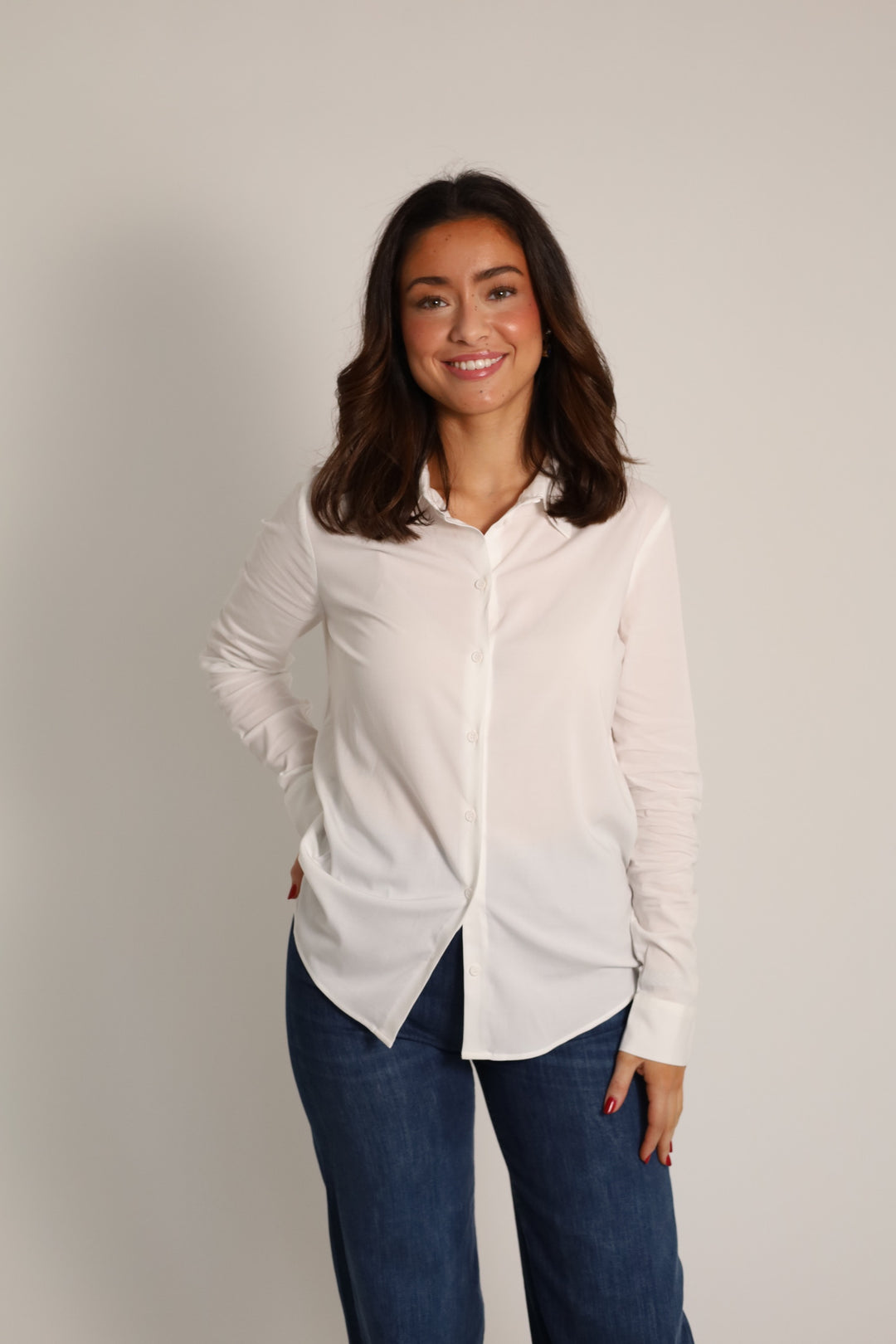 Milly np shirt 9942 Clear Cream