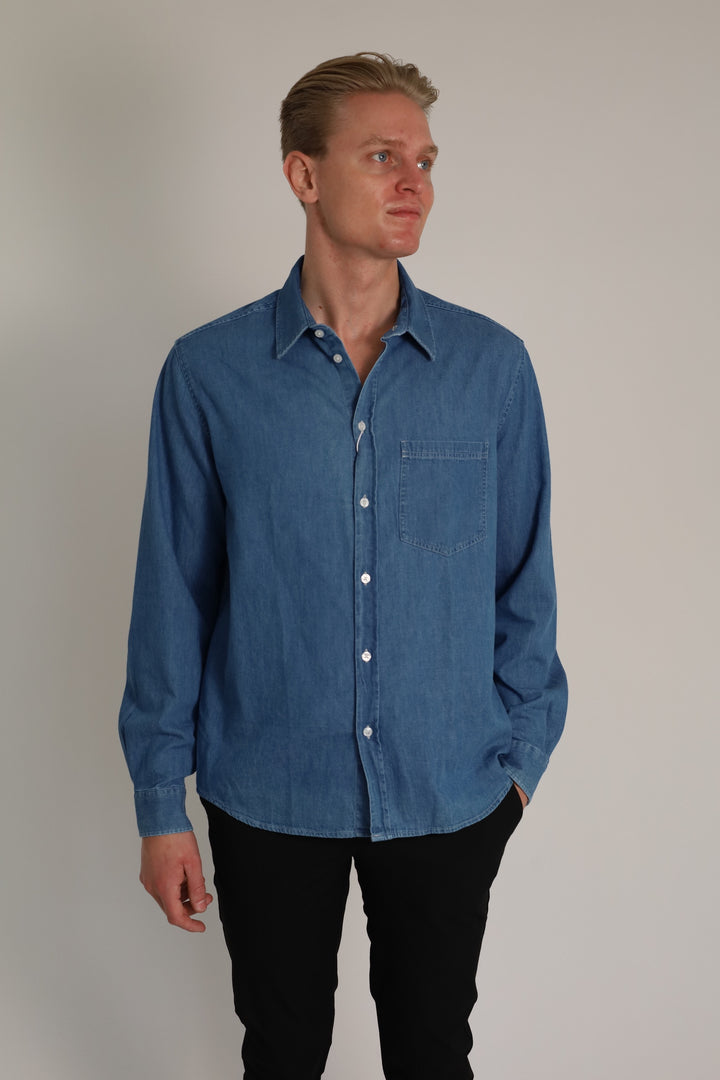 Saryan P Shirt 15248 Light Chambray