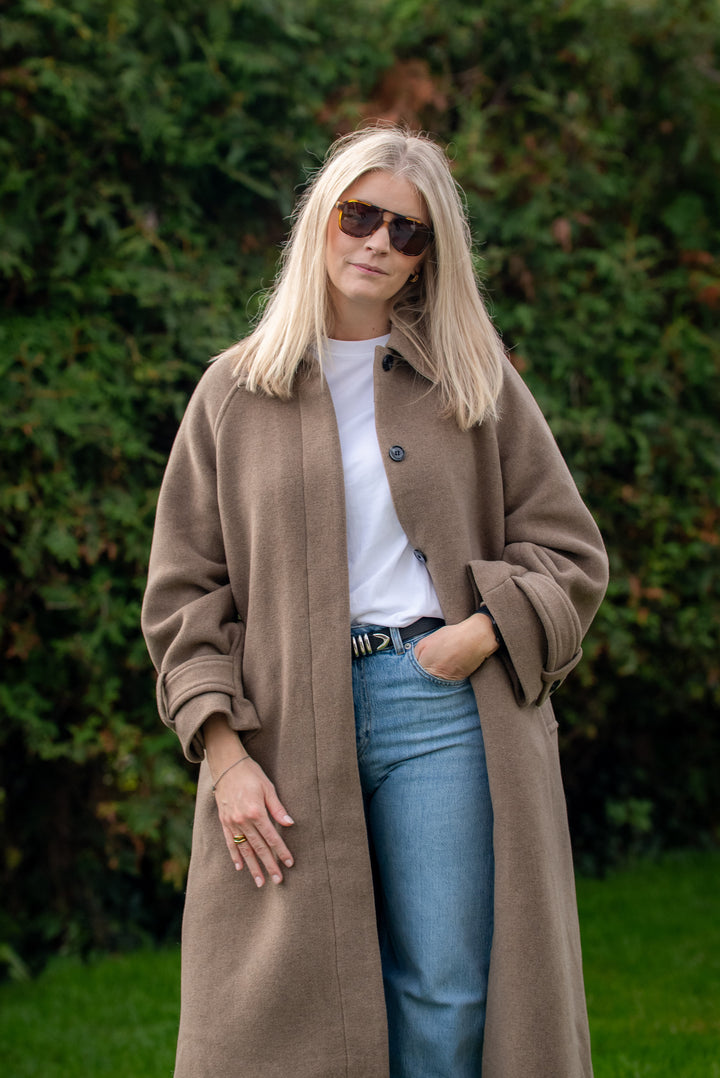 Alma Coat 14895 Camel