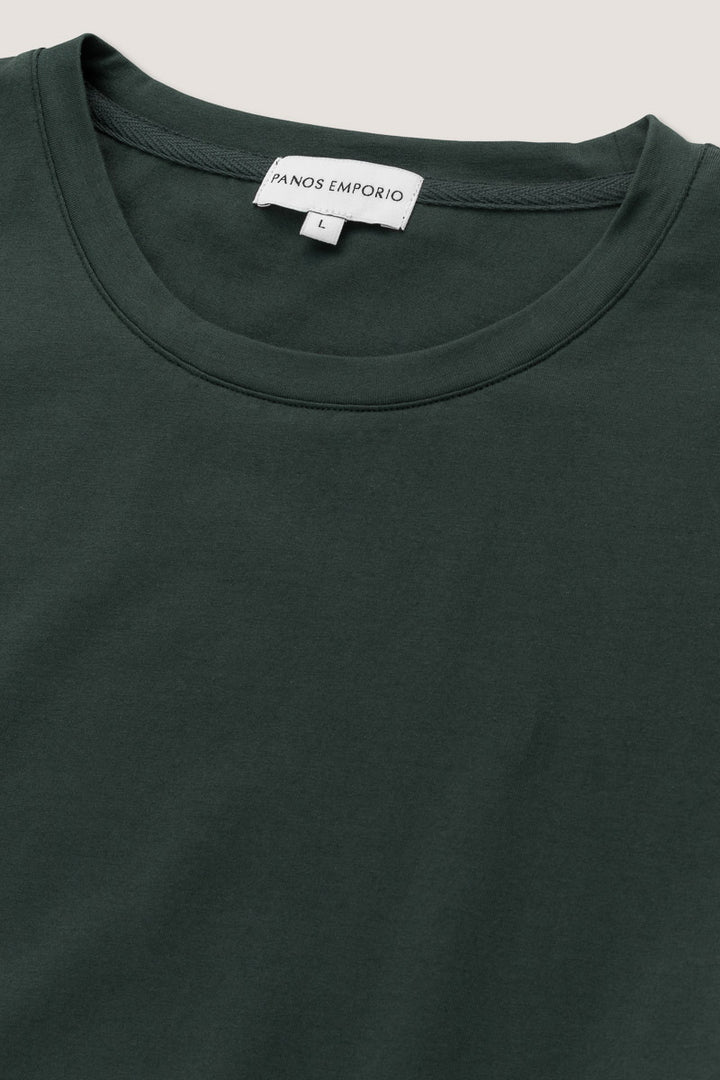 Organic Cotton Crew Tee  Forest