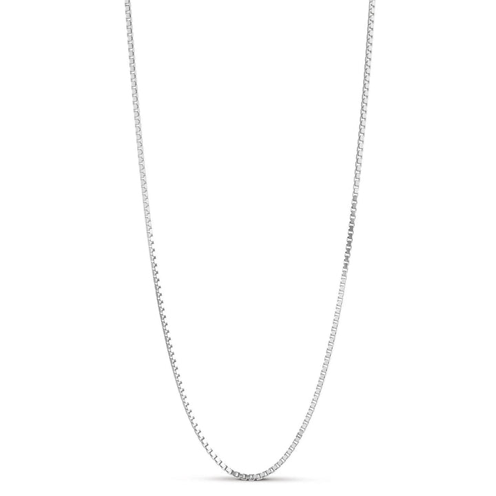 NECKLACE, BOX CHAIN 1,45 MM  Silver