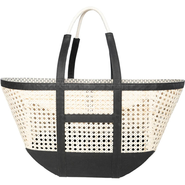RATTAN BAG  Jet Black