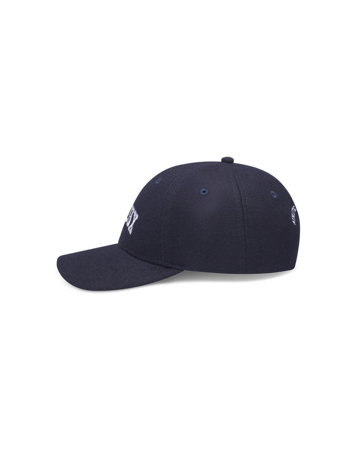 Les Deux Wool Baseball Cap  Dark Navy