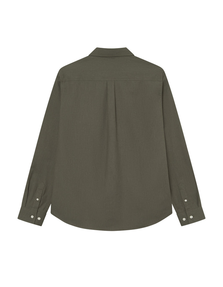 Desert Reg Shirt  Olive Night Green