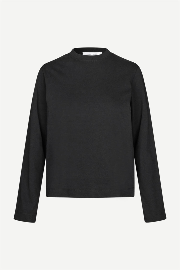 Sacamino Ls T-Shirt 6024  Black