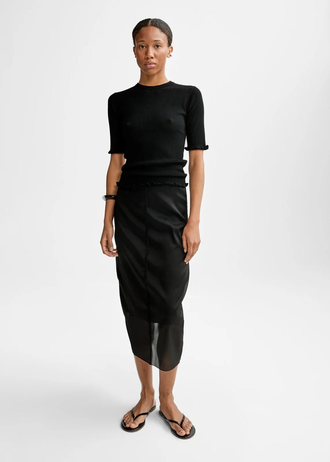 Milla Merino Knit  Black