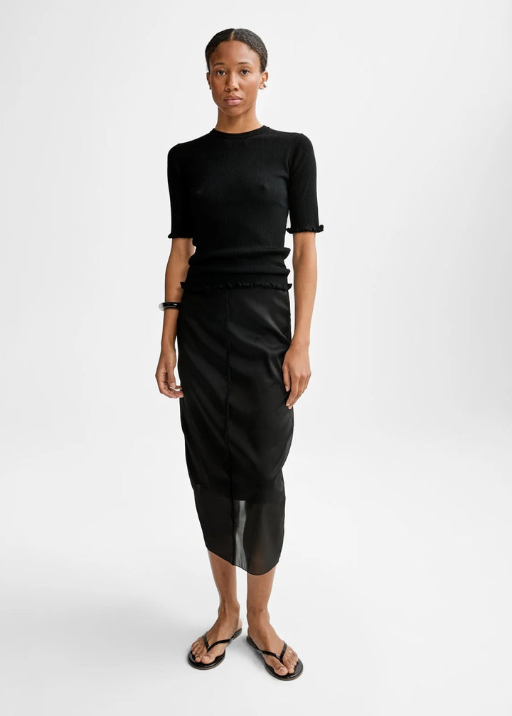 Milla Merino Knit  Black